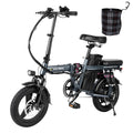Vélo électrique Honey Whale S6 Pro-S - Moteur 350W Batterie 48V15AH Autonomie 50KM Frein à disque - Gris