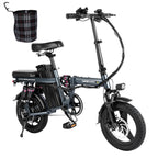 Vélo électrique Honey Whale S6 Pro-S - Moteur 350W Batterie 48V15AH Autonomie 50KM Frein à disque - Gris