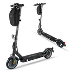 Trottinette électrique Honey Whale E9 avec certificat d'homologation ABE - Moteur 330W Batterie 36V7.5AH Autonomie 25KM Frein à disque - Noir
