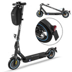 Trottinette électrique Honey Whale E9 avec certificat d'homologation ABE - Moteur 330W Batterie 36V7.5AH Autonomie 25KM Frein à disque - Noir