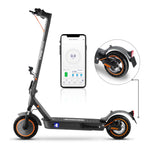 Trottinette électrique Honey Whale E9 MAX avec certificat d'homologation ABE - Moteur 450W Batterie 36V10AH Autonomie 40KM Frein à disque - Noir