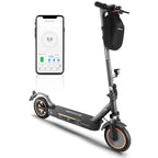 Trottinette électrique Honey Whale E9 MAX avec certificat d'homologation ABE - Moteur 450W Batterie 36V10AH Autonomie 40KM Frein à disque - Noir