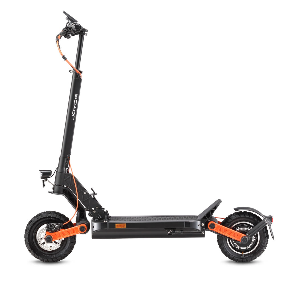 JOYOR S5 PRO Electric Scooter with ABE Certification - 500W Motor 48V26AH Battery 55KM Range Disc Brakes - Black