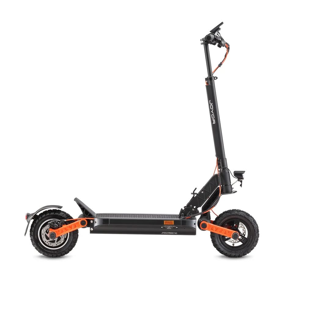 JOYOR S5 PRO ABE-Certified Foldable Electric Scooter - 500W Motor 48V26AH Battery 10-inch Tires - Black