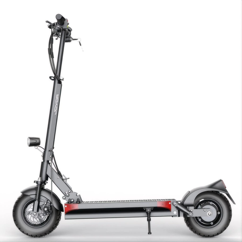 JOYOR Y6-S Trottinette Électrique Pliable - Moteur 500W Batterie 48V18AH Pneus 10 Pouces Freins à Disque Lumière - Noir