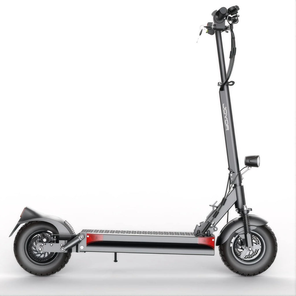JOYOR Y6-S Trottinette Électrique Pliable - Moteur 500W Batterie 48V18AH Pneus 10 Pouces Freins à Disque Lumière - Noir
