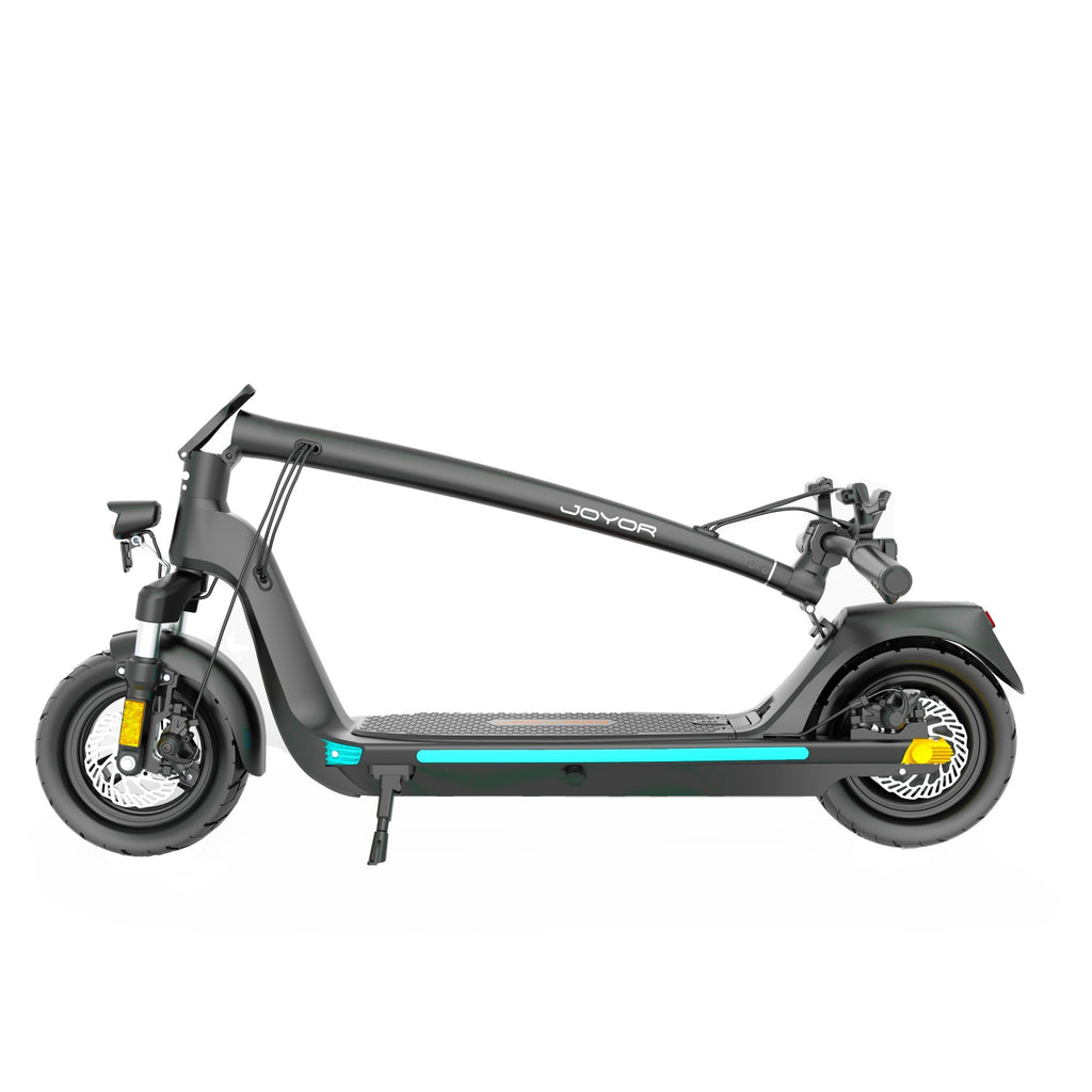 Trottinette électrique JOYOR C10 - Moteur 500W Batterie 48V10.4AH Autonomie 50KM Freins à disque - Noir