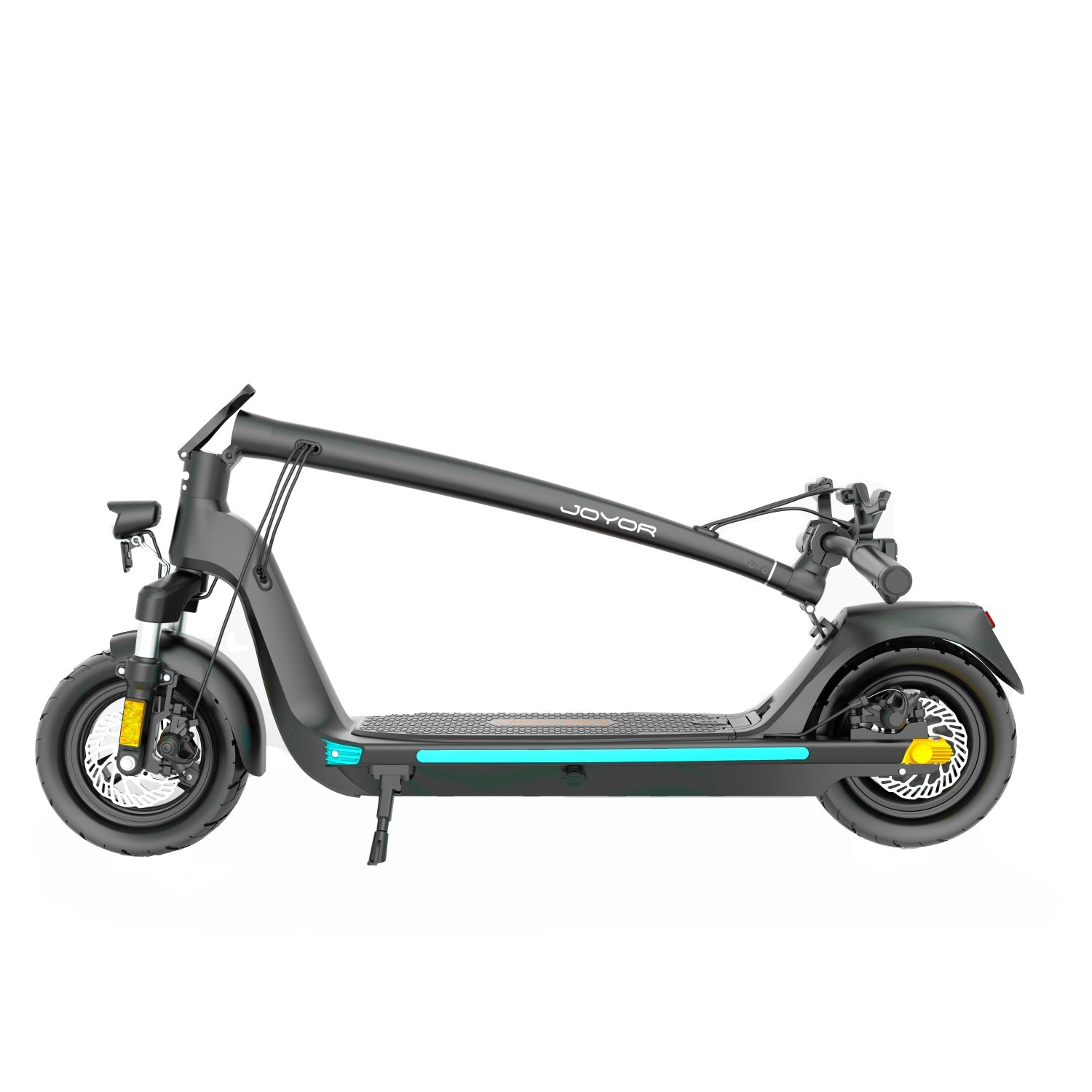 Trottinette électrique JOYOR C10 - Moteur 500W Batterie 48V10.4AH Autonomie 50KM Freins à disque - Noir