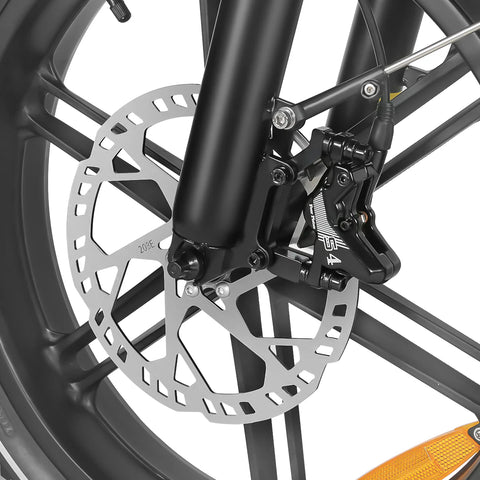 SAMEBIKE RS-A02 Elektrofahrrad – Leistung 750 W, Akku 48 V, 17 Ah, Reichweite 55 km, hydraulische Scheibenbremse – Schwarz