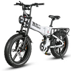 SAMEBIKE RS-A02 Vélo électrique – Puissance 750 W, Batterie 48 V, 17 Ah, Autonomie 55 km, Frein à disque hydraulique – Blanc