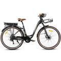SAMEBIKE RS-A07 Vélo électrique – Puissance 500 W, Batterie 36 V/13 Ah, Autonomie 40 km, Frein à disque mécanique – Noir