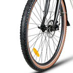 SAMEBIKE RS-A07 Vélo électrique – Puissance 500 W, Batterie 36 V, 13 Ah, Autonomie 40 km, Frein à disque mécanique – Blanc