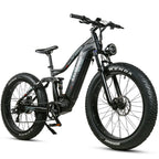SAMEBIKE RS-A08 Vélo électrique – Puissance 750W, Batterie 48V 17Ah, Autonomie 65km, Frein à disque hydraulique – Noir