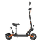 JOYOR S8E Foldable Electric Scooter - 800W Motor 48V26AH Battery 10 Inch Tires Disc Brakes & Light - Black