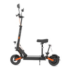 JOYOR S8E Foldable Electric Scooter - 800W Motor 48V26AH Battery 10 Inch Tires Disc Brakes & Light - Black