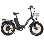 Electric Bicycle DrveTion CT20 - 750W Motor 48V20AH Battery 20 Inch Tires Disc Brake - Black