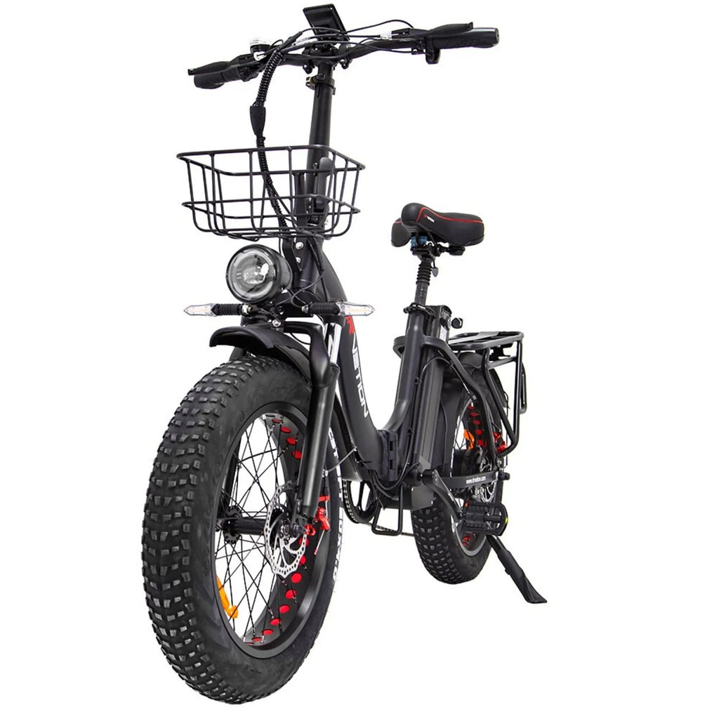 Electric Bicycle DrveTion CT20 - 750W Motor 48V20AH Battery 20 Inch Tires Disc Brake - Black