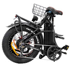Electric Bicycle DrveTion CT20 - 750W Motor 48V15AH Battery 20 Inch Tires Disc Brake - Black