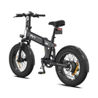 PVY Turbo Electric Bike - 250W Motor 48V13AH Battery 20 Inch Tires Foldable - Gray