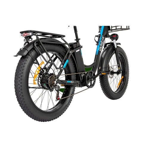 Ridstar MN26 Elektrofahrrad - 750W Motor 48V20Ah Batterie 26“ Reifen Mechanische Scheibenbremsen - Schwarz