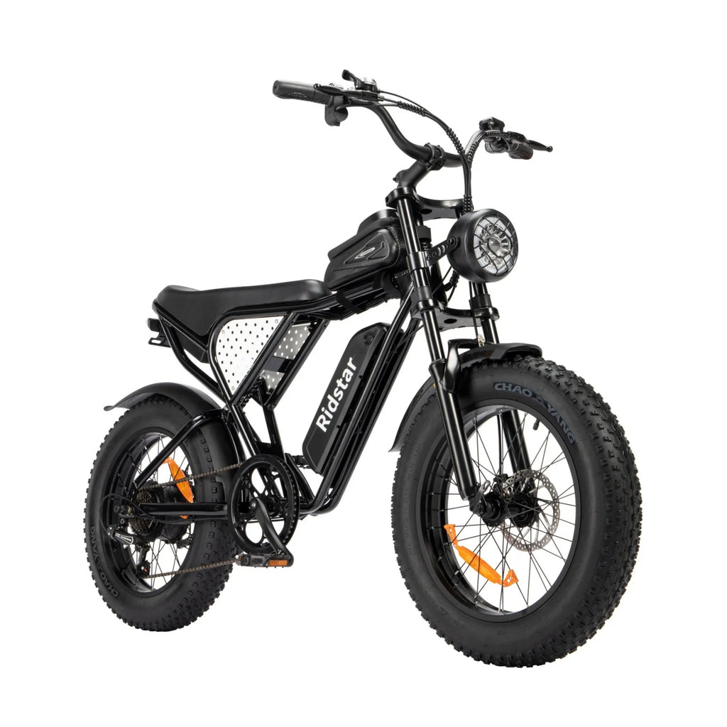Vélo électrique Ridstar Q20 - Moteur 500W Batterie 48V15Ah Pneus 20" Freins à disque mécaniques - Noir