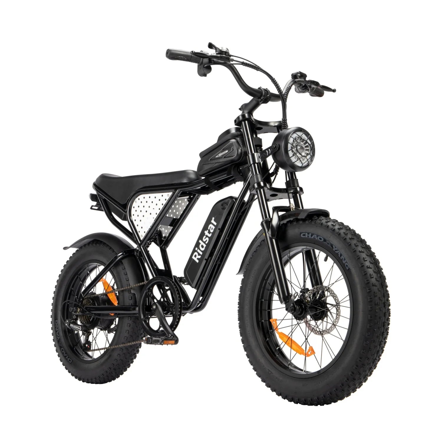 Vélo électrique Ridstar Q20 - Moteur 500W Batterie 48V15Ah Pneus 20" Freins à disque mécaniques - Noir