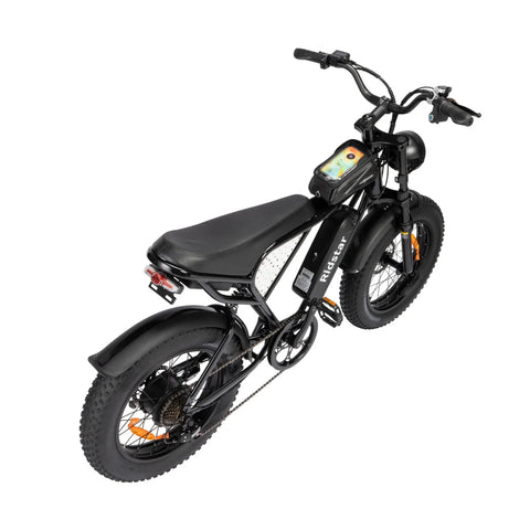 Ridstar Q20 Elektrofahrrad - 500W Motor 48V15Ah Batterie 20“ Reifen Mechanische Scheibenbremsen - Schwarz
