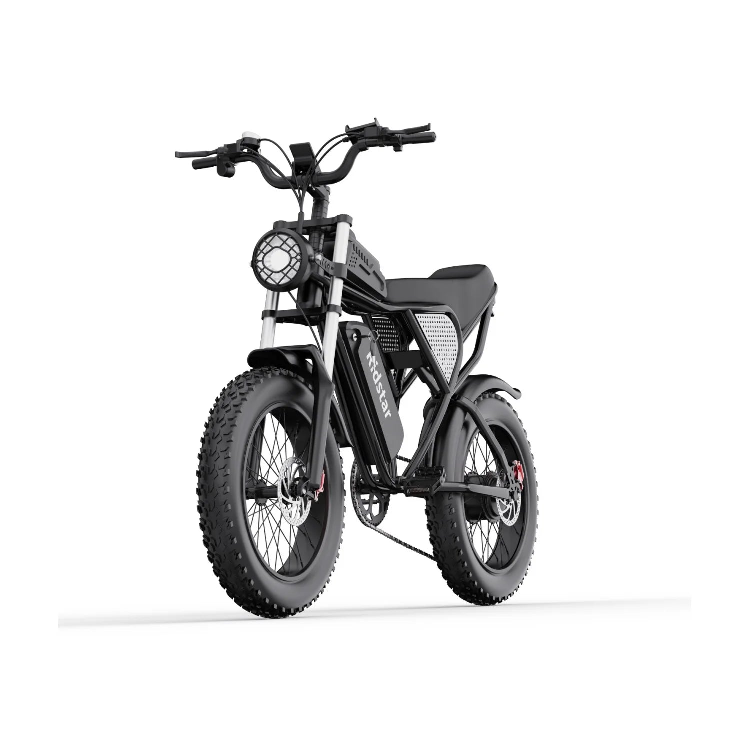 Ridstar Q20 Electric Bicycle - 750W Motor 48V20Ah Battery 20" Tires Hydraulic Disc Brakes - Black