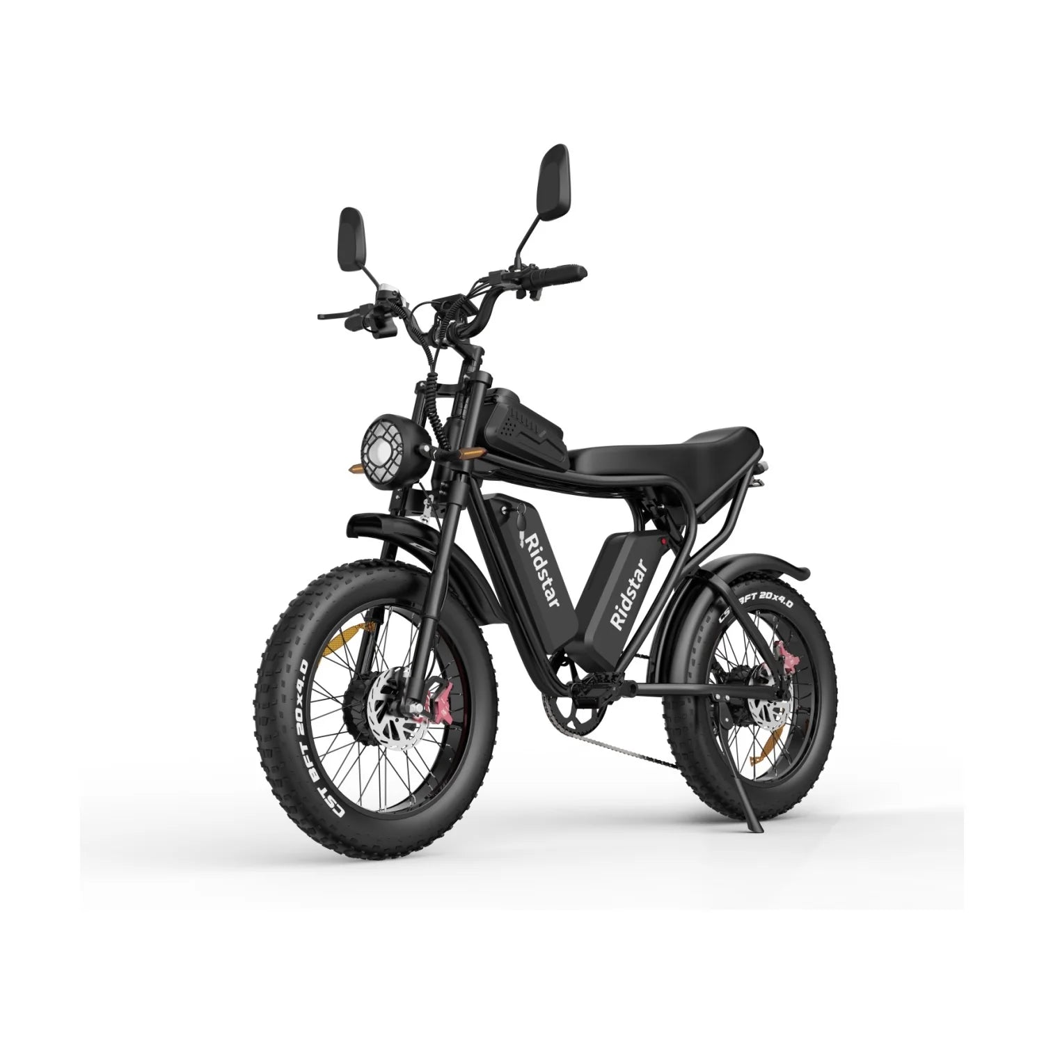 Vélo électrique Ridstar Q20 - Double moteur 750W*2 Double batterie 48V20Ah*2 Pneus 20" Freins à disque hydrauliques - Noir