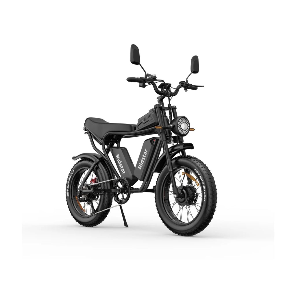 Vélo électrique Ridstar Q20 - Double moteur 750W*2 Double batterie 48V20Ah*2 Pneus 20" Freins à disque hydrauliques - Noir