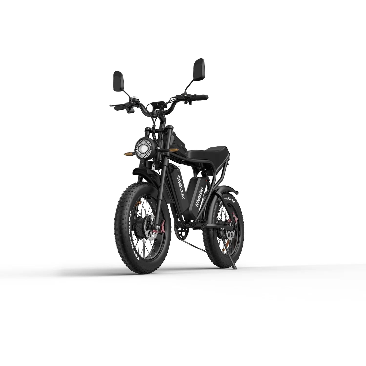 Vélo électrique Ridstar Q20 - Double moteur 750W*2 Double batterie 48V20Ah*2 Pneus 20" Freins à disque hydrauliques - Noir