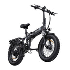 Vélo électrique Ridstar H20 - Moteur 500W Batterie 48V15Ah Pneus 20" Freins à disque mécaniques - Noir