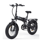 Vélo électrique Ridstar H20 - Moteur 500W Batterie 48V15Ah Pneus 20" Freins à disque mécaniques - Noir