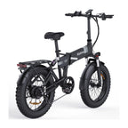 Vélo électrique Ridstar H20 - Moteur 500W Batterie 48V15Ah Pneus 20" Freins à disque mécaniques - Noir