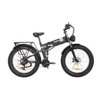 Ridstar H26 Pro Electric Bicycle - 1000W Motor 48V23Ah Battery 26" Tires Hydraulic Oil Disc Brakes - Black