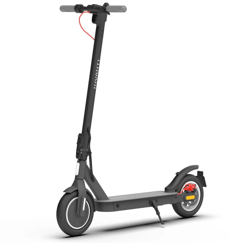 Electric Scooter INVANTI ES09 EU with CE Certificate - 350W Motor 36V7.5AH Battery 10 Inch Tires Foldable - Black