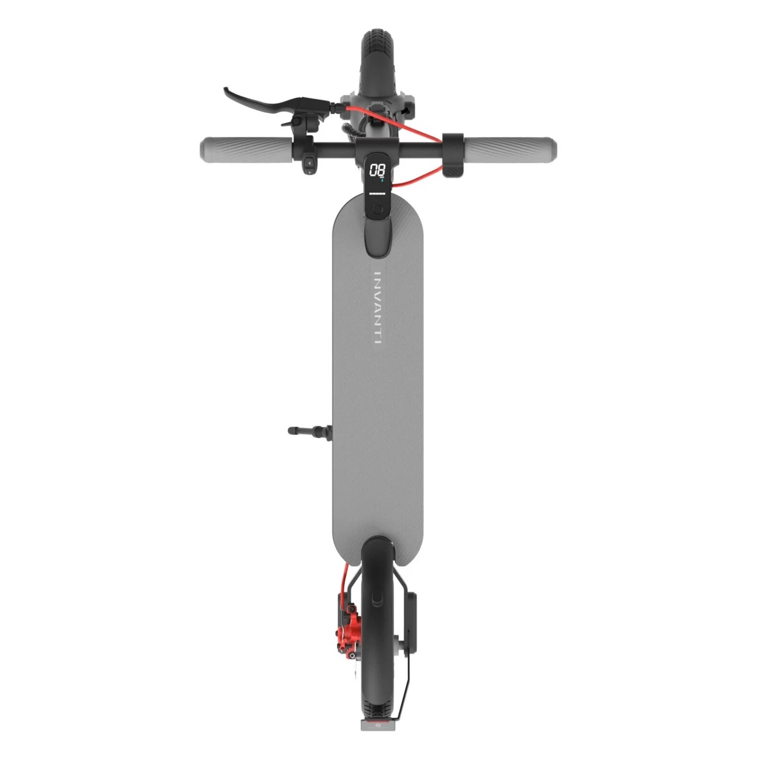 Electric Scooter INVANTI ES09 EU with CE Certificate - 350W Motor 36V7.5AH Battery 10 Inch Tires Foldable - Black