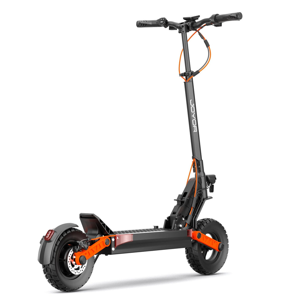 Trottinette électrique JOYOR S8 - Moteur 600W Batterie 48V26AH Pneus 10 pouces Freins à disque Pliable - Noir