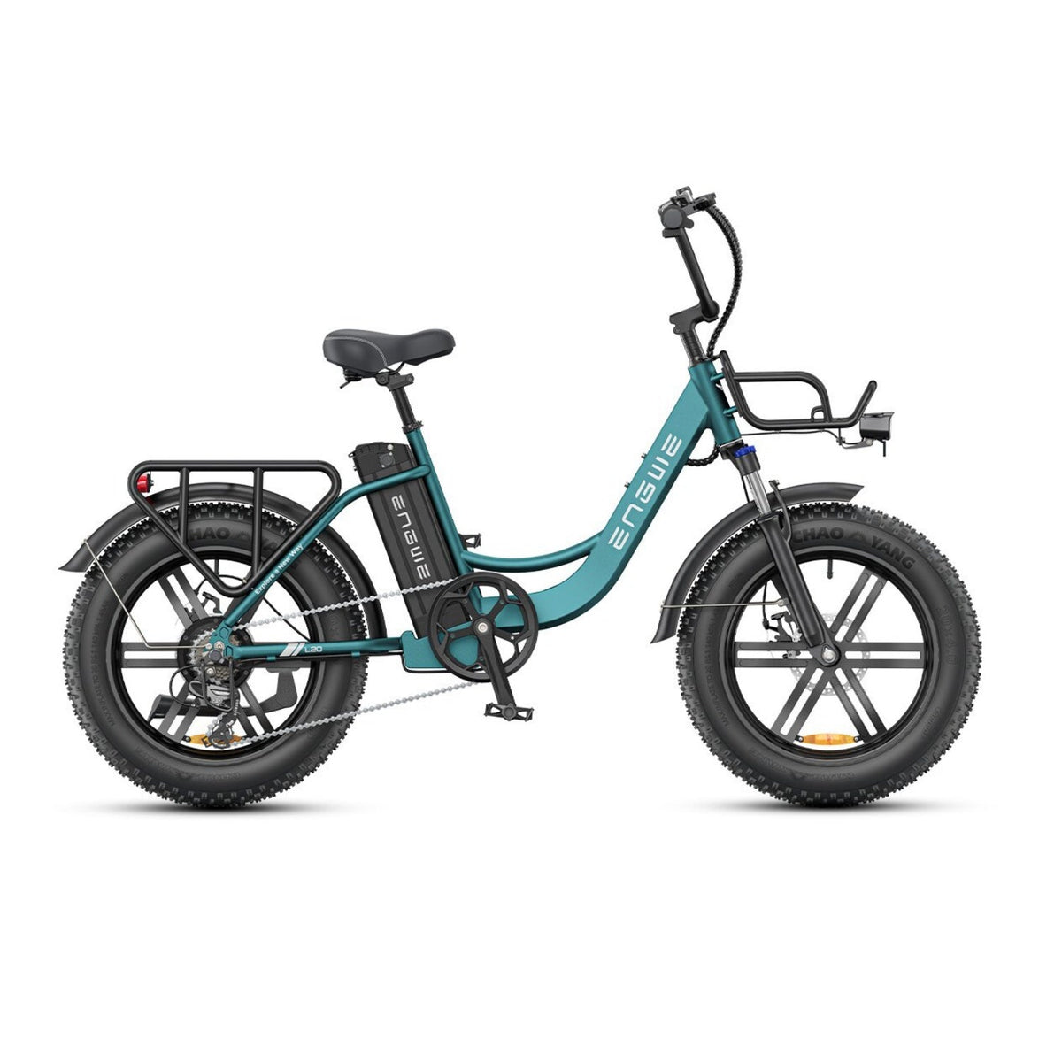 Elektrofahrrad ENGWE L20 Boost - 250W Motor 48V13Ah Akku 20 Zoll Reifen Mechanische Scheibenbremsen - Grün