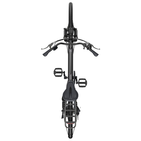 HillMilES MileCity 1 E-Bike - 250W Motor 36V13Ah Akku 26 Zoll Reifen Mechanische Scheibenbremsen - Grau