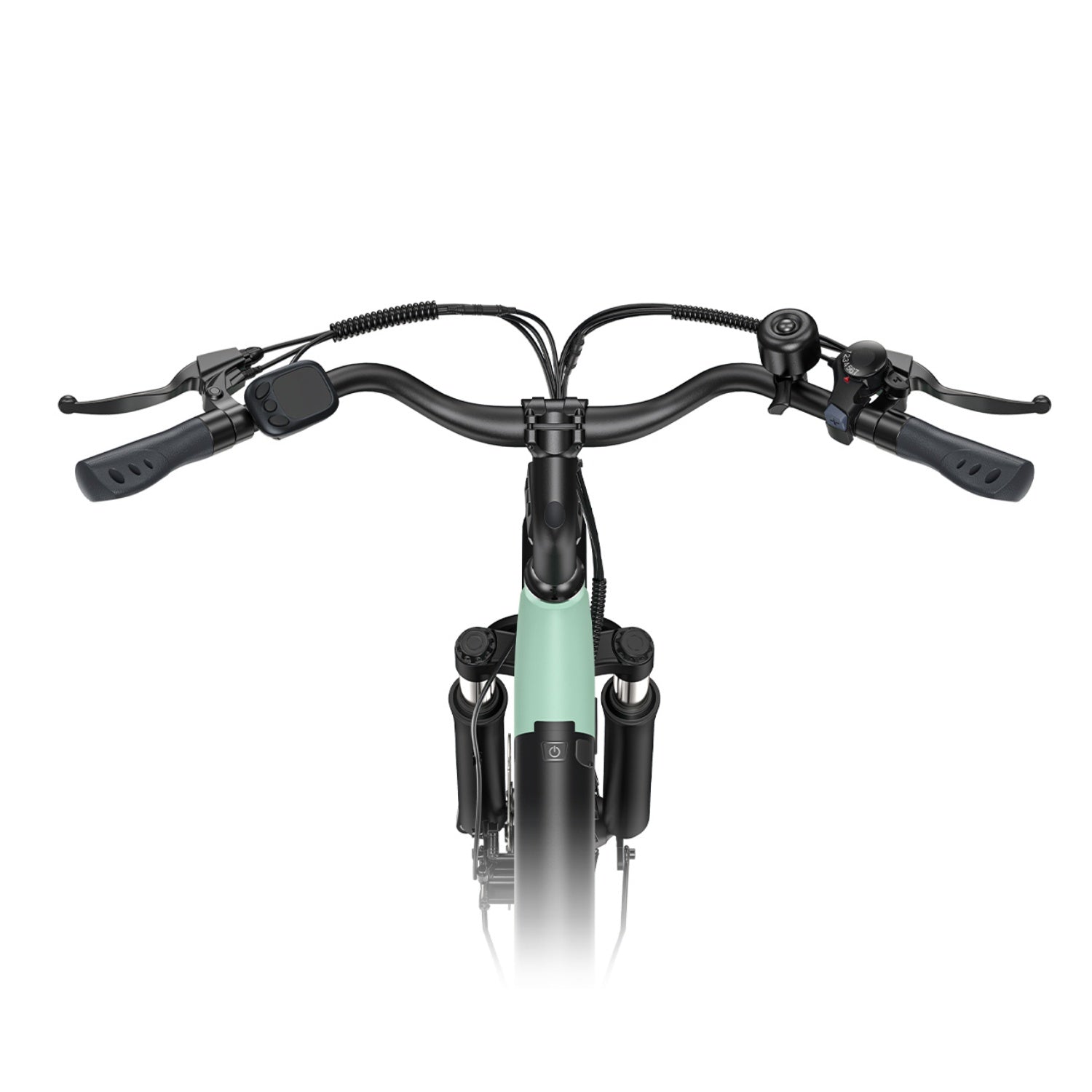 HillMilES MileCity 1 Vélo électrique - Moteur 250W Batterie 36V13Ah Pneus 26 pouces Freins à disque mécaniques - Vert