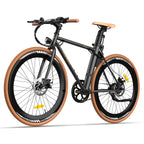 FAFREES F1 Electric Bicycles 10AH - 250W Motor 36V10AH Battery 27.5 Inch Tires Mechanical Disc Brakes - Black