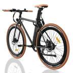 FAFREES F1 Electric Bicycles 10AH - 250W Motor 36V10AH Battery 27.5 Inch Tires Mechanical Disc Brakes - Black