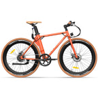 Electric Bicycle FAFREES F1 10AH - 250W Motor 36V10AH Battery 27.5 Inch Tires Mechanical Disc Brakes - Orange