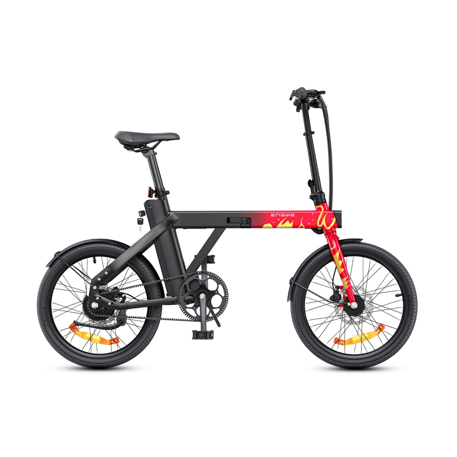ENGWE P20 Limited Edition Elektrische Fahrräder - 250W Motor 36V9.6Ah Akku 20 Zoll-Reifen - Rot