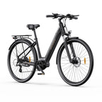 ONESPORT OT07 Electric Bicycle - 250W Motor 36V10.4AH Battery 27.5 Inch Tires Hydraulic Disc Brakes - Black