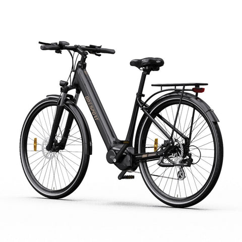 ONESPORT OT07 Elektrofahrrad – 250W Motor 36V10.4AH Batterie 27.5 Zoll Reifen hydraulische Scheibenbremsen – Schwarz