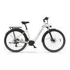 ONESPORT OT07 Electric Bicycle - 250W Motor 36V10.4AH Battery 27.5 Inch Tires Hydraulic Disc Brakes - White