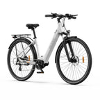 ONESPORT OT07 Electric Bicycle - 250W Motor 36V10.4AH Battery 27.5 Inch Tires Hydraulic Disc Brakes - White