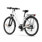 ONESPORT OT07 Electric Bicycle - 250W Motor 36V10.4AH Battery 27.5 Inch Tires Hydraulic Disc Brakes - White